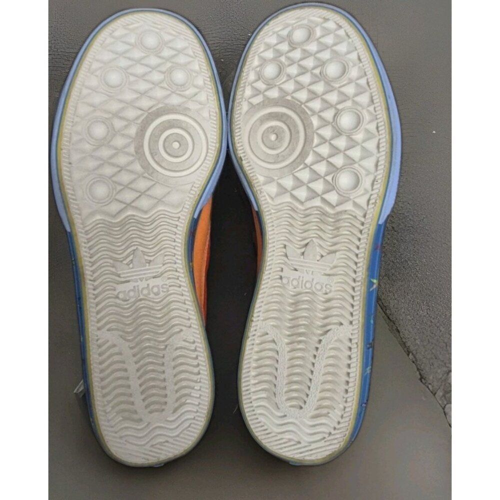 adidas Nizza Slip On Pride Love Unites Rainbow Sneakers Men's Size 7.5 - Picture 7 of 8
